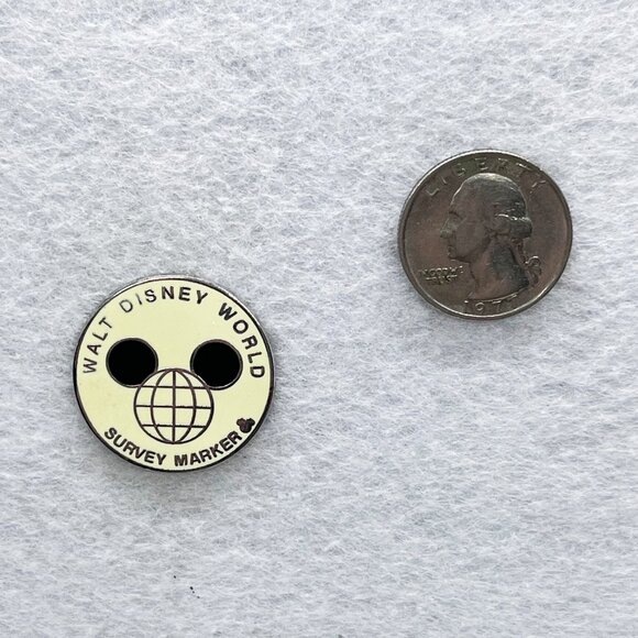 🔮 5/$25 Disney Walt Disney World Survey Marker Pin - Picture 2 of 3